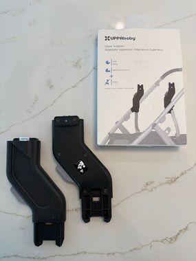 UPPAbaby Black Upper Adapter Set for Strollers